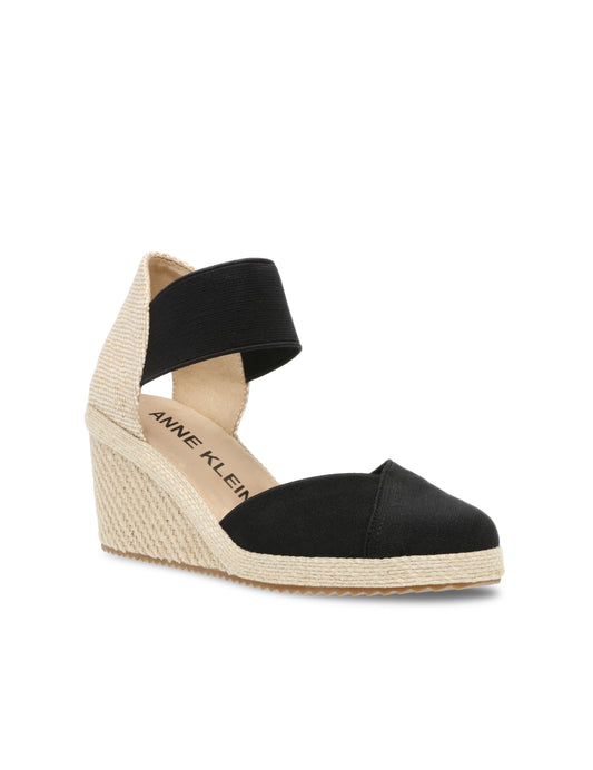 Zoey Round Toe Espadrille Wedges